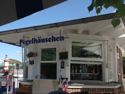 Foto: Pegelhäuschen Travemünde